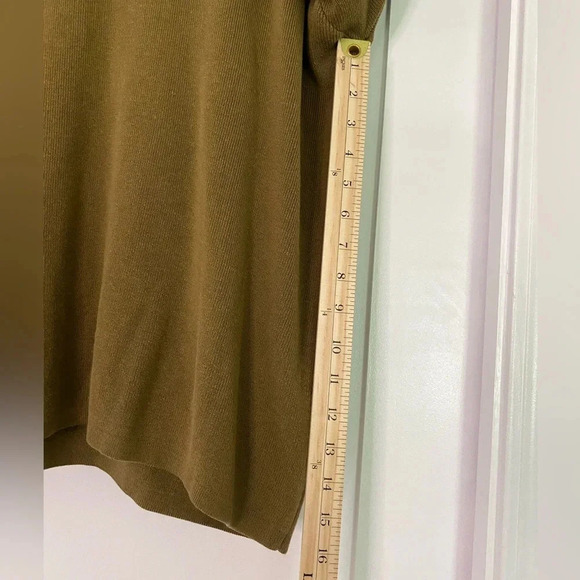 American Eagle Men’s 90s 1/4 zip olive navy size XL grunge - Picture 5 of 7